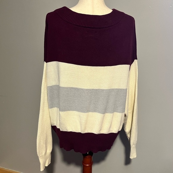 Lucky Brand wide neck sweater - Picture 2 of 4